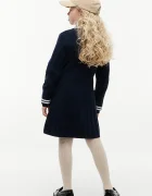 Tommy Hilfiger рокля от памук x Peanuts тъмносиня KG0KG09610