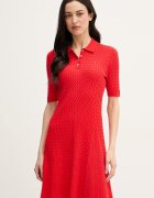 Tommy Hilfiger рокля тип пуловер червена WW0WW48684