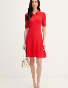 Tommy Hilfiger рокля тип пуловер червена WW0WW48684