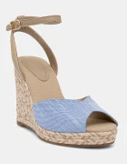 Tommy Hilfiger Сандали CHAMBRAY HIGH WEDGE ESPADRILLE
