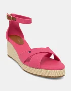 Tommy Hilfiger Сандали FLAG CRISS-CROS MID WEDGE ESPAD