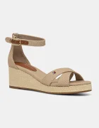 Tommy Hilfiger Сандали FLAG CRISS-CROS MID WEDGE ESPAD