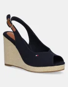Tommy Hilfiger Сандали FLAG HIGH WEDGE ESPAD SLINGBACK