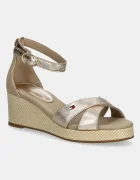 Tommy Hilfiger Сандали FLAG METALLIC MID WEDGE ESPAD