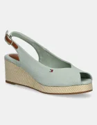 Tommy Hilfiger Сандали FLAG MID WEDGE ESPAD SLINGBACK