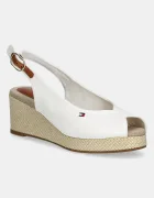 Tommy Hilfiger Сандали FLAG MID WEDGE ESPAD SLINGBACK