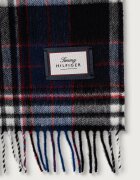 Tommy Hilfiger шал мъжки от вълна черен AM0AM14577
