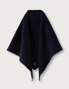 Tommy Hilfiger шалче дамско с кашмир тъмносиньо AW0AW19573