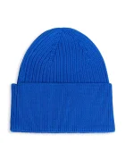 Tommy Hilfiger шапка beanie за деца от памук синя KA0KA00119