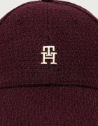 Tommy Hilfiger шапка с козирка дамска бордо AW0AW19096