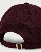 Tommy Hilfiger шапка с козирка дамска бордо AW0AW19096