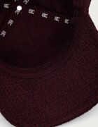 Tommy Hilfiger шапка с козирка дамска бордо AW0AW19096