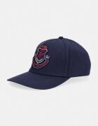 Tommy Hilfiger шапка с козирка мъжка от памук тъмносиня AM0AM14104