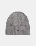 Tommy Hilfiger Шапка с вълна в сиво AM0AM13588