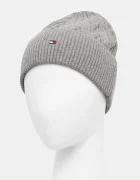 Tommy Hilfiger Шапка с вълна в сиво AM0AM13588