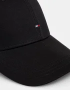 Tommy Hilfiger Шапка в черно с изчистен дизайн E367895041