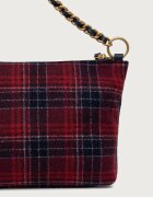 Tommy Hilfiger шопинг чанта дамска от вълнена материя тъмносиня AW0AW19513