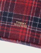 Tommy Hilfiger шопинг чанта дамска от вълнена материя тъмносиня AW0AW19513