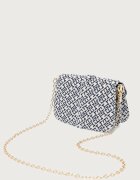 Tommy Hilfiger структурирана чанта дамска тъмносиня AW0AW19320