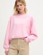 Tommy Hilfiger суичър дамски с памук розов WW0WW47831