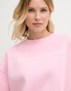 Tommy Hilfiger суичър дамски с памук розов WW0WW47831