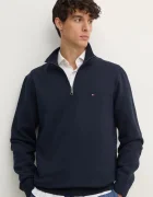 Tommy Hilfiger суичър мъжки с памук тъмносин MW0MW37233