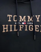 Tommy Hilfiger Суичър мъжки в тъмносиньо с качулка с апликация MW0MW42528