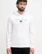 Tommy Hilfiger суичър с качулка мъжки от памук бял MW0MW42464