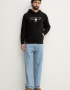 Tommy Hilfiger суичър с качулка мъжки от памук черен MW0MW42464