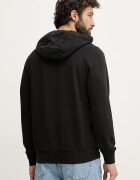 Tommy Hilfiger суичър с качулка мъжки от памук черен MW0MW42464