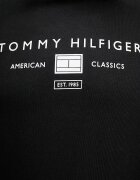 Tommy Hilfiger суичър с качулка мъжки от памук черен MW0MW42464