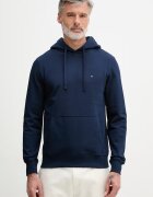 Tommy Hilfiger суичър с качулка мъжки от памук тъмносин MW0MW37235