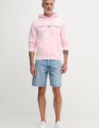 Tommy Hilfiger суичър с качулка мъжки с памук розов MW0MW11599