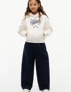 Tommy Hilfiger суичър с качулка за деца от памук бял KG0KG09571