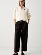 Tommy Hilfiger суичър с памук бежов WW0WW51878