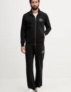 Tommy Hilfiger суичър с цип мъжки от памук черен MW0MW43219
