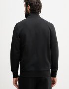 Tommy Hilfiger суичър с цип мъжки от памук черен MW0MW43219