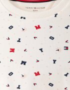 Tommy Hilfiger суичър за бебе с памук бял KN0KN02337