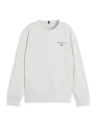 Tommy Hilfiger суичър за деца от памук бял KB0KB10766