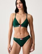 Tommy Hilfiger сутиен с памук зелен UW0UW06672