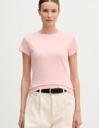 Tommy Hilfiger тениска basic дамска от памук розова WW0WW48702