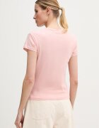Tommy Hilfiger тениска basic дамска от памук розова WW0WW48702