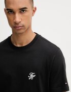 Tommy Hilfiger тениска basic мъжка от памук SUMMER черна MW0MW43066