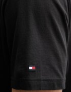 Tommy Hilfiger тениска basic мъжка от памук SUMMER черна MW0MW43066