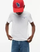 Tommy Hilfiger тениска basic за деца от памук бяла KB0KB10646