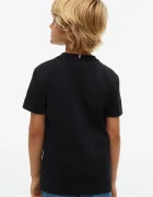 Tommy Hilfiger тениска basic за деца от памук черна KB0KB10646