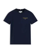 Tommy Hilfiger тениска basic за деца от памук тъмносиня KB0KB10646