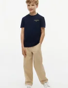 Tommy Hilfiger тениска basic за деца от памук тъмносиня KB0KB10646