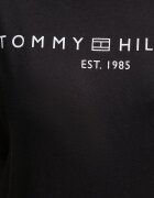 Tommy Hilfiger тениска дамска от памук черна WW0WW40276