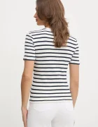 Tommy Hilfiger тениска дамска от памук тъмносиня WW0WW40587